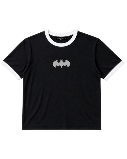 RINGER TEE — BLACK